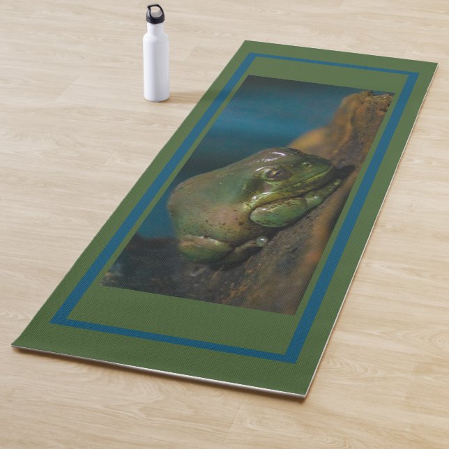Frosch-Pose Yogamatte (Beispiel)