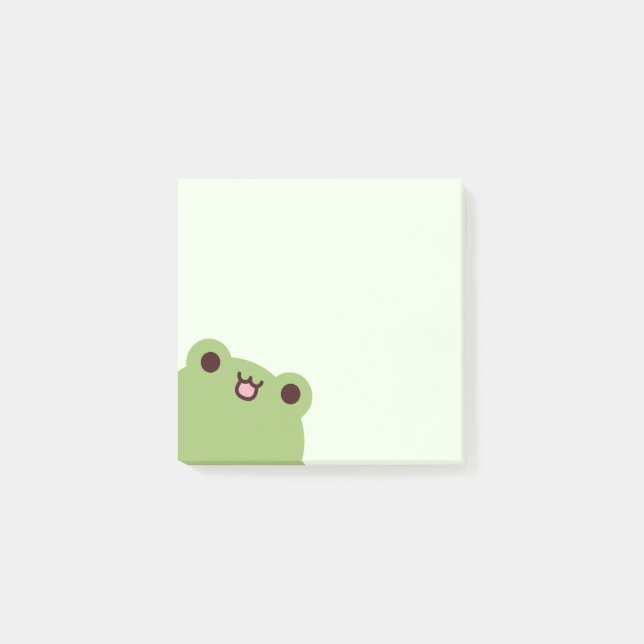 Frosch Post-it Klebezettel (Vorderseite)