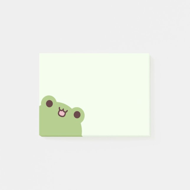 Frosch Post-it Klebezettel (Vorderseite)
