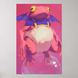 Frosch Poster