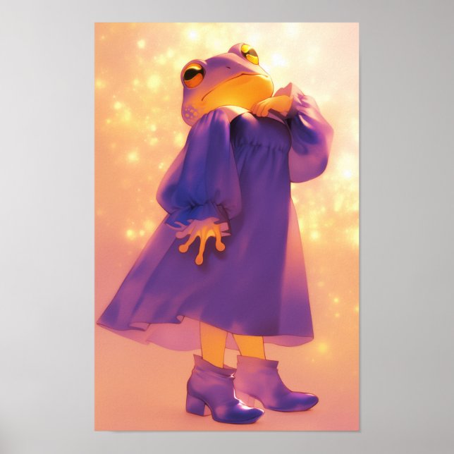 Frosch Poster (Vorne)