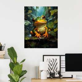 Frosch Poster