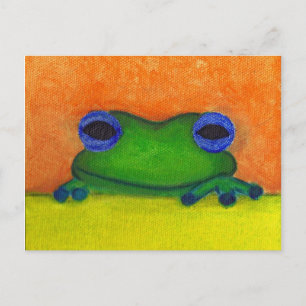 Frosch Postkarte