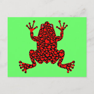 Frosch Postkarte