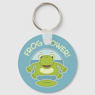 Frosch-Power Schlüsselanhänger