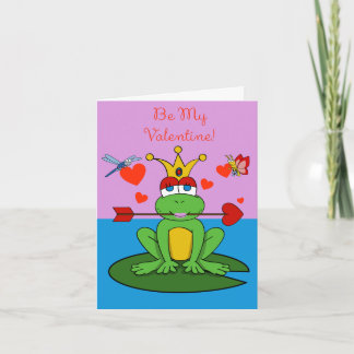 Frosch Princess Valentines' Day Card