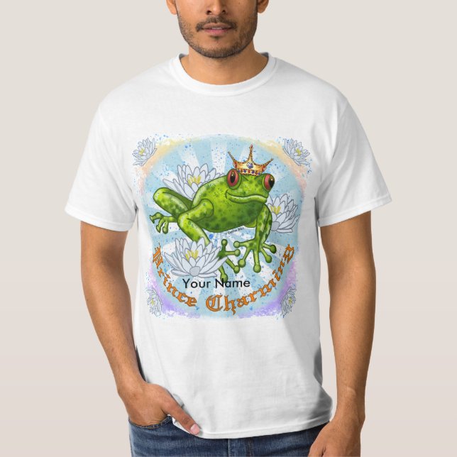 Frosch Prinz Charmant  T-Shirt (Vorderseite)