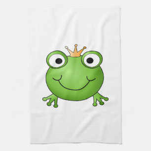 Frosch-Prinz. Glücklicher Frosch Handtuch