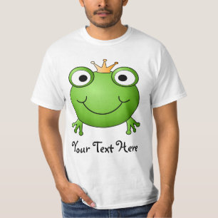 Frosch-Prinz. Glücklicher Frosch T-Shirt