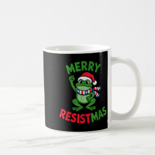 Frosch Retro Frohe Resistmas Lustige Politische We Kaffeetasse