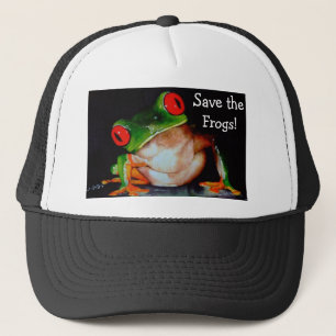 Frosch, retten die Frösche! Truckerkappe