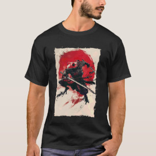 Frosch-Samurai-Krieger Katana Ukiyoe Ronin T-Shirt