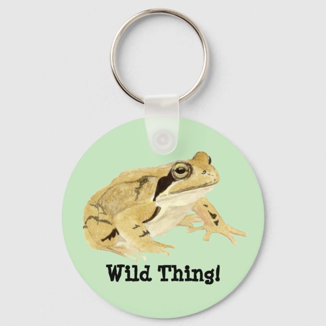 Frosch Schlüsselanhänger (Vorderseite)