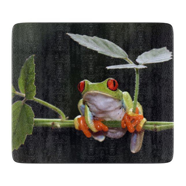 Frosch Schneidebrett (Vorderseite)