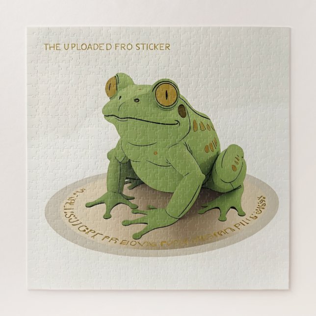 Frosch Shadow Puzzle (Vertikal)