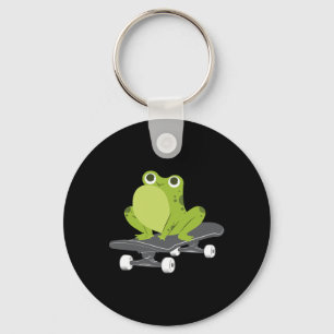Frosch Skateboarder Skateboard Skateboarding Skate Schlüsselanhänger
