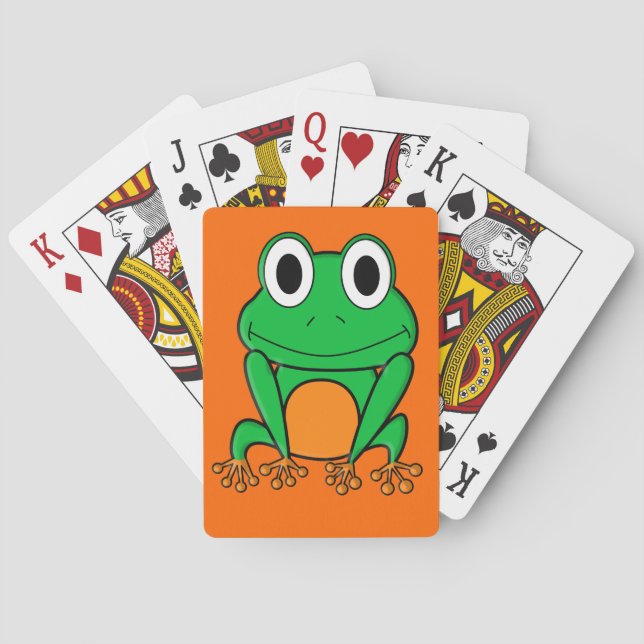 Frosch Spielkarten (Rückseite)