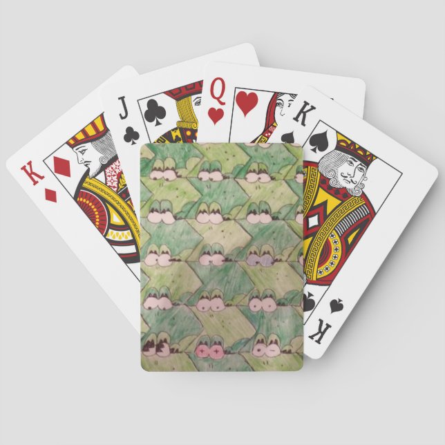 Frosch-Spielkarten Spielkarten (Rückseite)