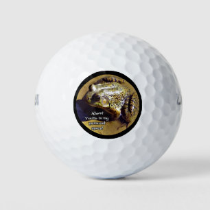 Frosch-Sprichwort dringen Sie meinen persönlichen Golfball