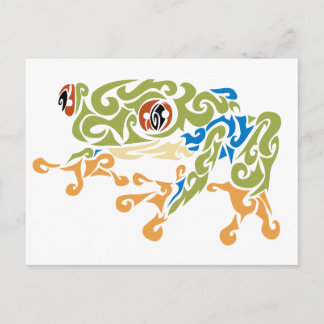 Frosch Squirels Postkarte