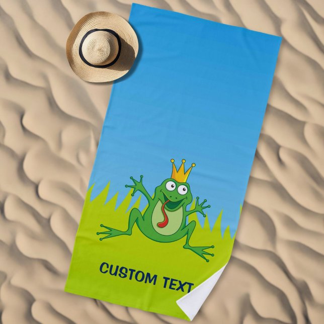 Frosch Strandtuch (Von Creator hochgeladen)