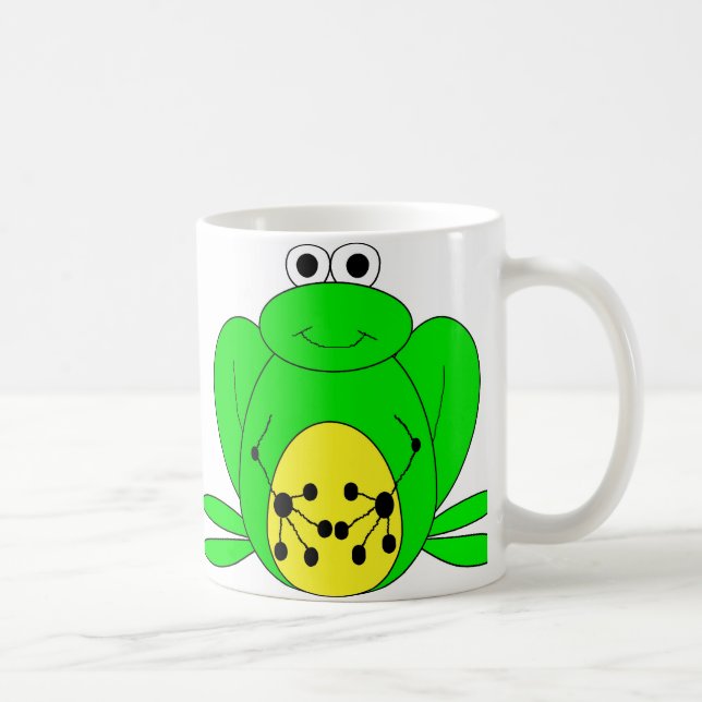 Frosch-Tasse Kaffeetasse (Rechts)