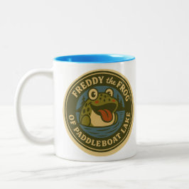 Frosch-Tasse- Zweifarbige Tasse