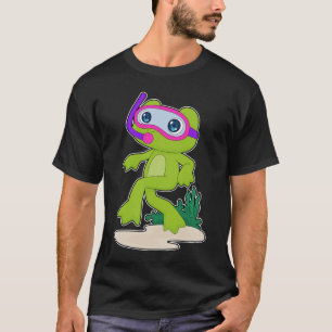 Frosch-Taucher-Schnorchel-Tauchen T-Shirt