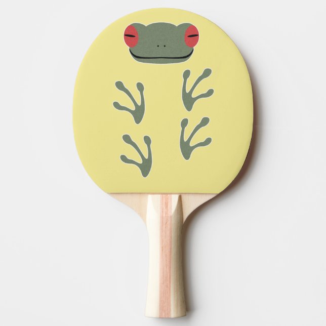 Frosch Tischtennis Schläger (Vorderseite)