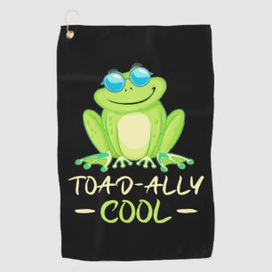 Frosch total Cool Golfhandtuch