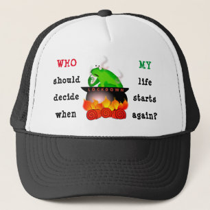 Frosch-Trucker-Hut Truckerkappe