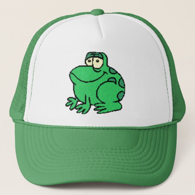 Frosch Truckerkappe (Vorderseite)