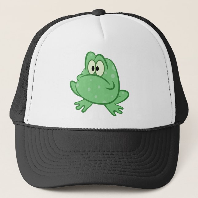 Frosch Truckerkappe (Vorderseite)