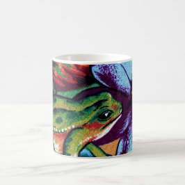 Frosch und Blume 2 Kaffeetasse