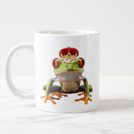 Frosch und Krone Jumbo-Tasse