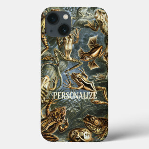 Frosch und Kröte Ernst Haeckel vintage Case-Mate iPhone Hülle