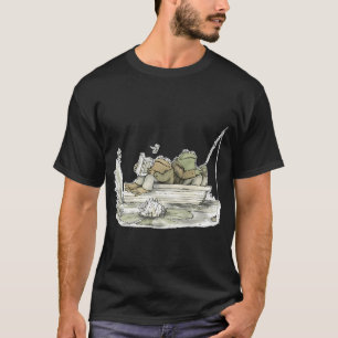 Frosch und Kröte Fischen T-Shirt