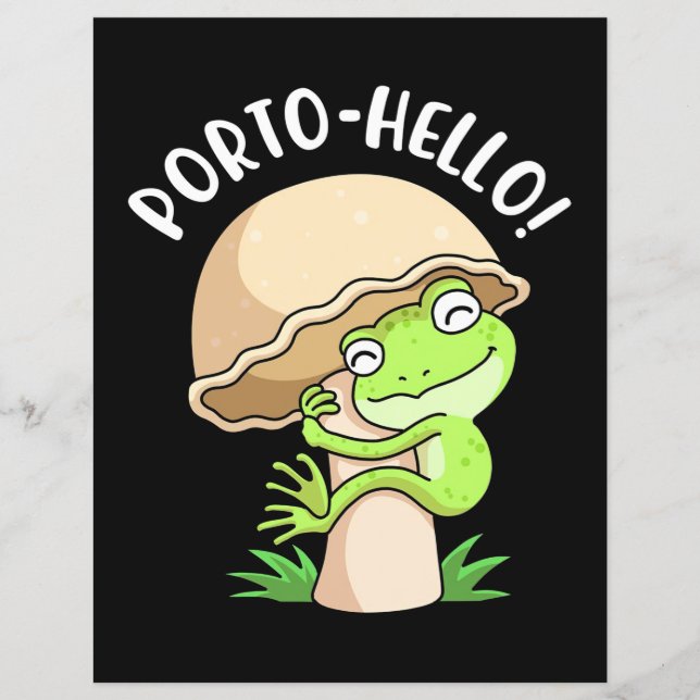 Frosch und Pilz (Vorderseite)