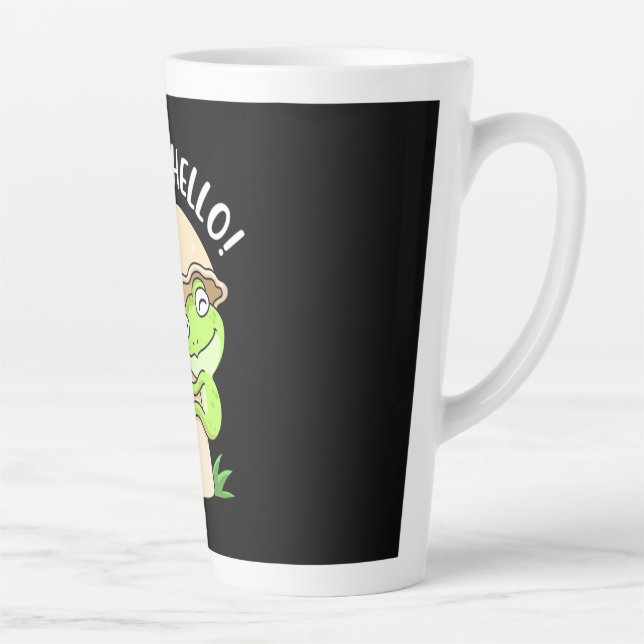 Frosch und Pilz Milchtasse (Rechts)