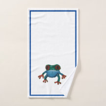 Frosch von grünem Blauem Amazonasbaum