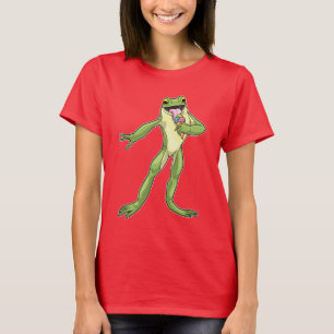 Frosch-Waffeleis T-Shirt