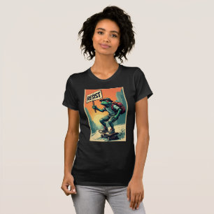 Frosch wehrt sich Portland Frosch Protest - Portla T-Shirt