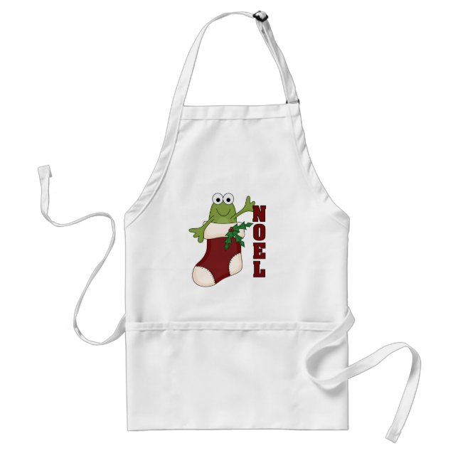 Frosch Weihnachten Holiday Shirts und Geschenke Schürze (Vorne)