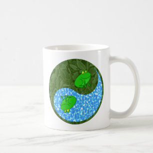 Frosch Yin Yang Kaffeetasse