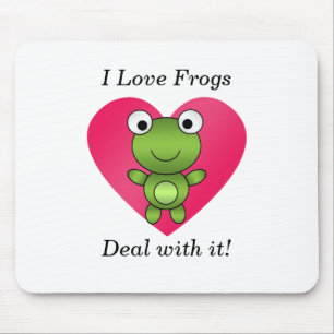 Froschabkommen der Liebe I mit ihm Mousepad