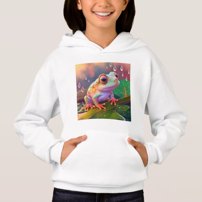 Froschbaby Hoodie (Vorderseite)