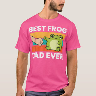 Froschbesitzer Bester Froschfrosch Vater je Pet Fr T-Shirt