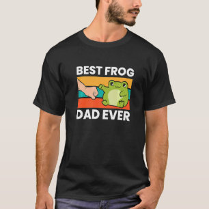 Froschbesitzer Bester Froschfrosch Vater je Pet Fr T-Shirt