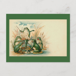 "Froschchorus" Postkarte