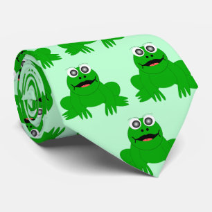 Froschdesign Krawatte